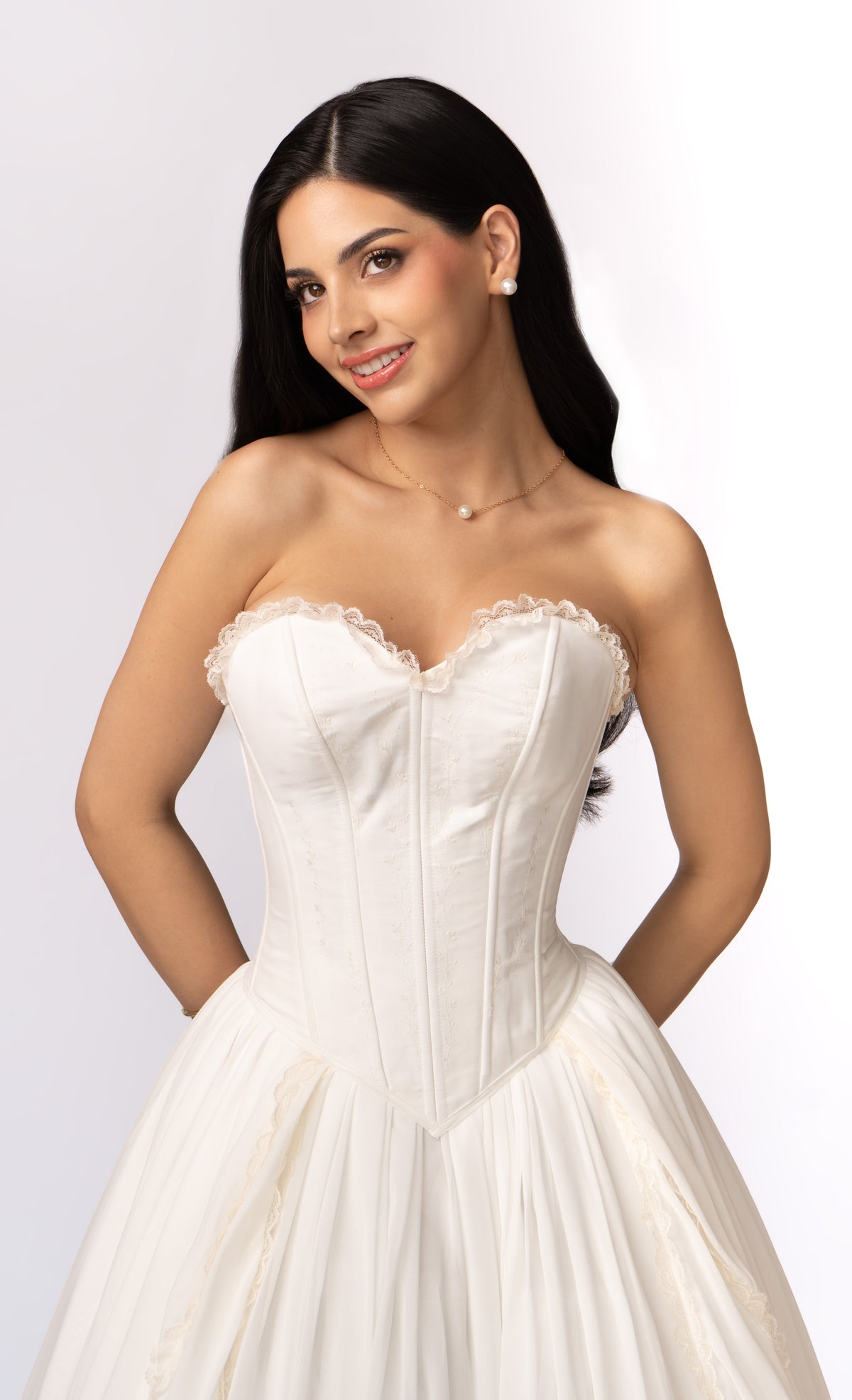 Eveil Dress - Pearl